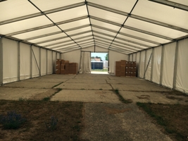 Raktársátor 12,5 méter széles-38